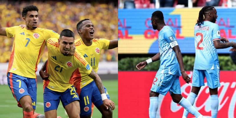 Soi kèo Colombia vs DR Congo qua phong độ